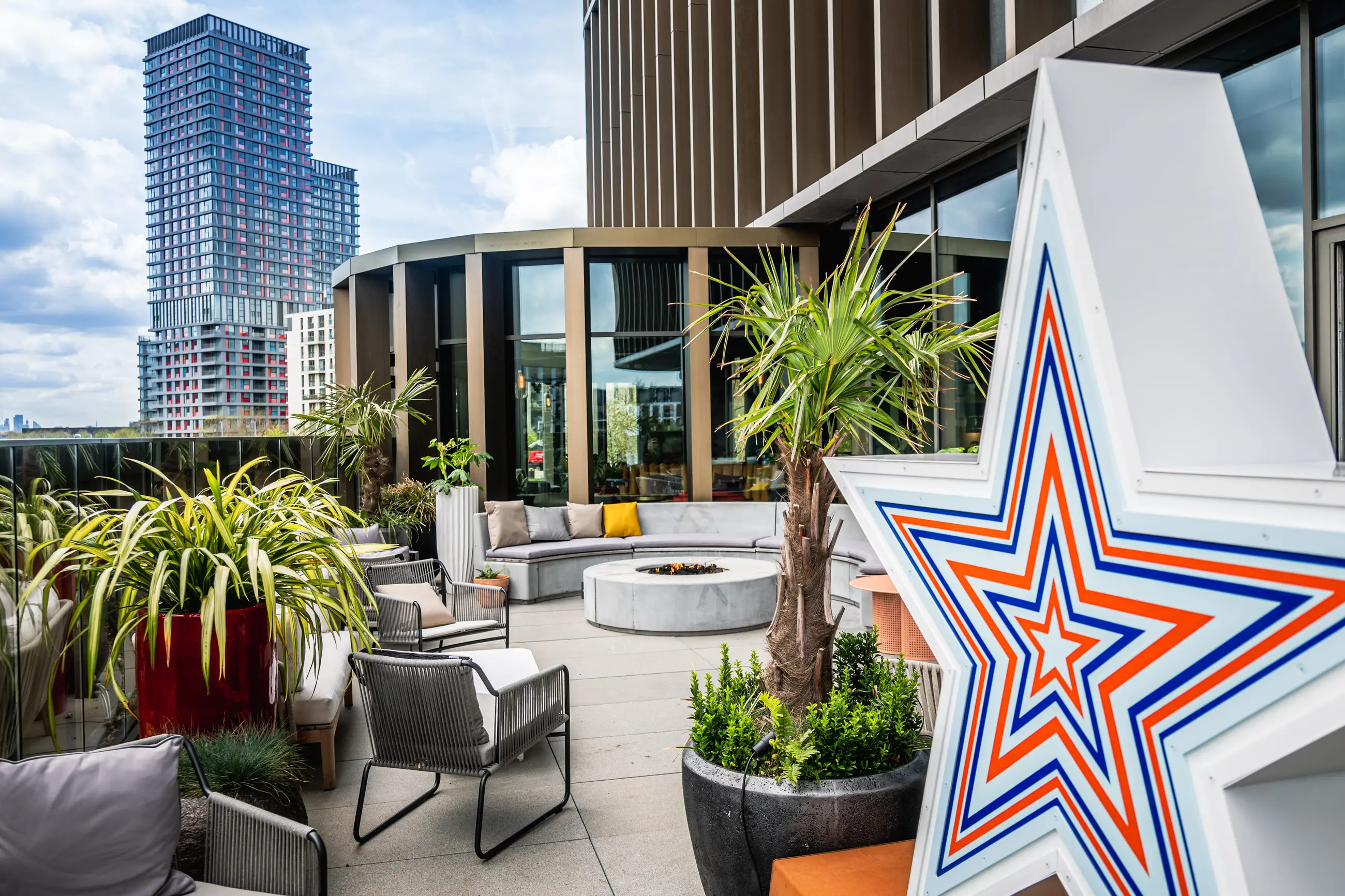 Rooftop-Terrasse